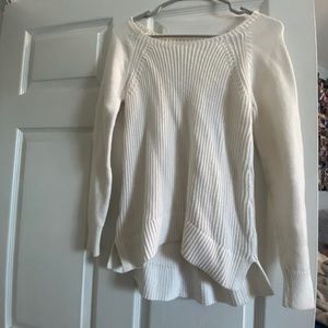 loft white sweater